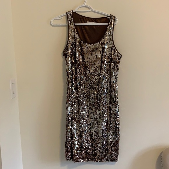 Ricki's Silver Sequin Dress - Picture 1 of 4